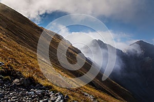 A beautiful summer mountain landscape in Tatry