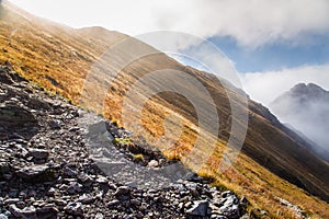 A beautiful summer mountain landscape in Tatry