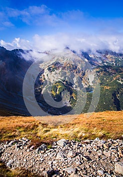 A beautiful summer mountain landscape in Tatry