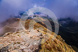 A beautiful summer mountain landscape in Tatry