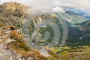 A beautiful summer mountain landscape in Tatry