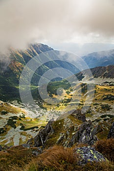 A beautiful summer mountain landscape in Tatry