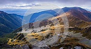 A beautiful summer mountain landscape in Tatry