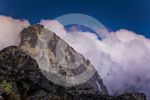 A beautiful summer mountain landscape in Tatry