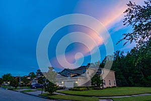 Beautiful sun set cloud