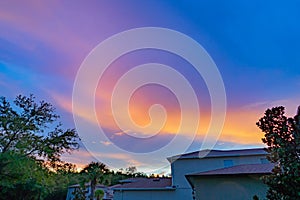 Beautiful sun set cloud