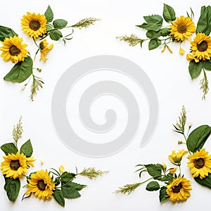 Beautiful Sunflower Charm Fresh Elegance