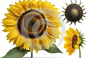 Beautiful Sunflower Spring Season. a symbol of the spring season