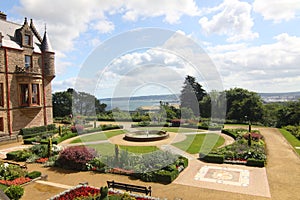 Beautiful sunny Belfast Ireland landscape