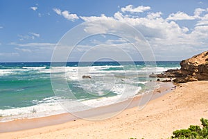 Beautiful sunny day at Australian Beach.