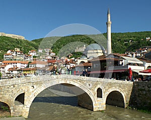 A Beautiful Sunny day in the Old City of Prizren, Kosovo