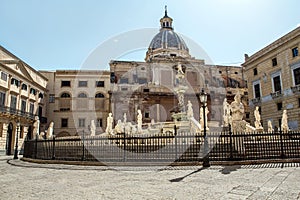 Beautiful sunny Palermo, Sicily, Italy