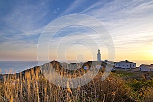 The beautiful sunrise coast of Taiwan Matsu