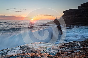 Beautiful sunrise at Maroubra