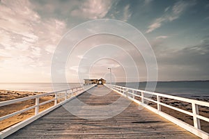 Beautiful Sunrise at Queenscliff Pier