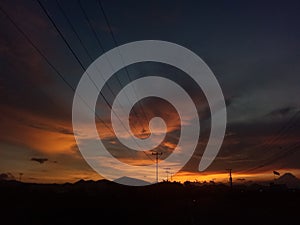 This is a beautiful sunset