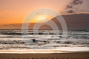 A beautiful Sunset at Armona Island, Olhao,  Portugal