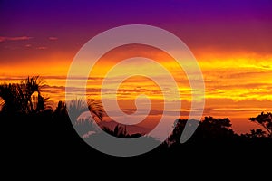 Caribbean Sunset over Sosua photo
