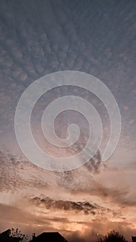 Beautiful sunset and red sky again