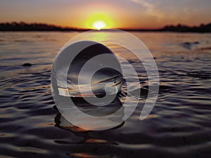 Beautiful Sunset Reflection