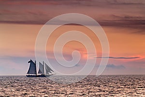 Beautiful Sunset Sail In Key West Florida