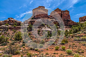 Beautiful Sunset Sky in Needles District