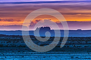 Beautiful Sunset Sky in Needles District