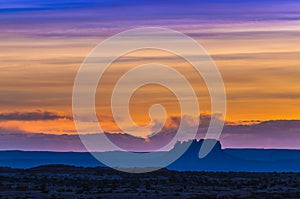 Beautiful Sunset Sky in Needles District