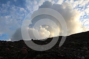 Volcano Telica Sunset hike Nicaragua photo