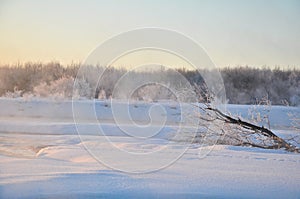 Beautiful Sunset Winter