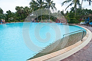 Beautiful swimming pool in Thailand