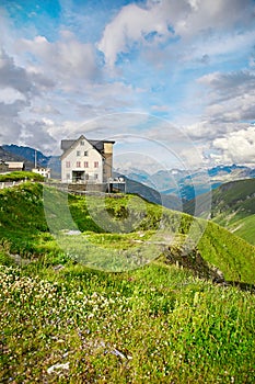 Beautiful Swiss Alps landscape