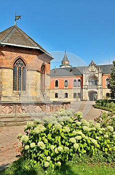 Beautiful Sychrov castle in Czech republic