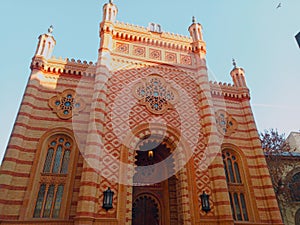 Beautiful Synagogue in Bucharest city