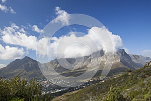Beautiful Table Mountain Clouds