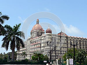 Beautiful Taj Mahal hotel, Colaba, Mumbai, India.