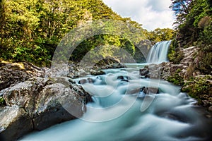 Beautiful Tawhai Falls in Tongariro National Park