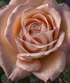 Beautiful Tea Rose close-up