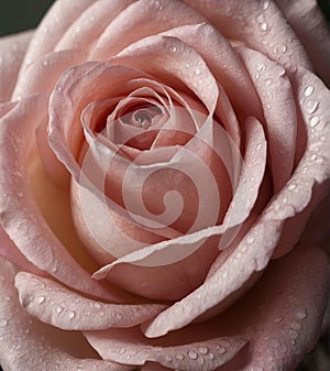 Beautiful Tea Rose close-up