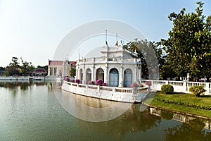 Beautiful teahouse in the Sommerpalace Bang Pa In