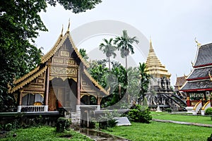 Beautiful temple in Chiang Mai, Thailand