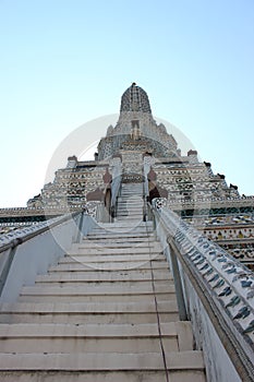 Beautiful Temple of Dawn - Wat Arun, Bangkok, Thailand