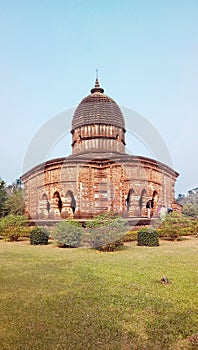 A beautiful temple at Vishnupur, West Bengal