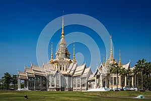 The beautiful temple at Wat Luang Phor Tor in Korat