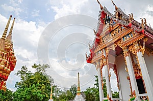 Beautiful temples in Thailand.