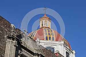 The beautiful Templo de Santa Ines