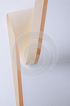 beautiful tender white and beige paper background