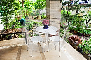 Beautiful terrace