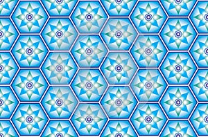 Beautiful Thai art pattern