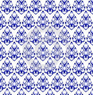 Beautiful Thai art pattern